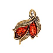 Brooch Vintage leaf 7