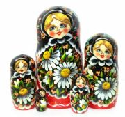 5FM163 Doll w/Flowers Assorted