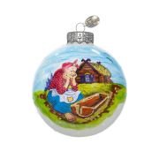 Ball Old woman at a broken trough