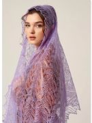 Orenburg lace shawl Violet Orenburg lace shawl Violet